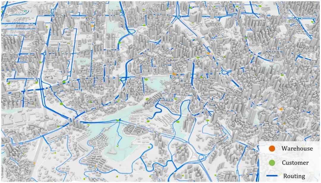 图17 山地城市3D仿真示例(取自Fig.25）