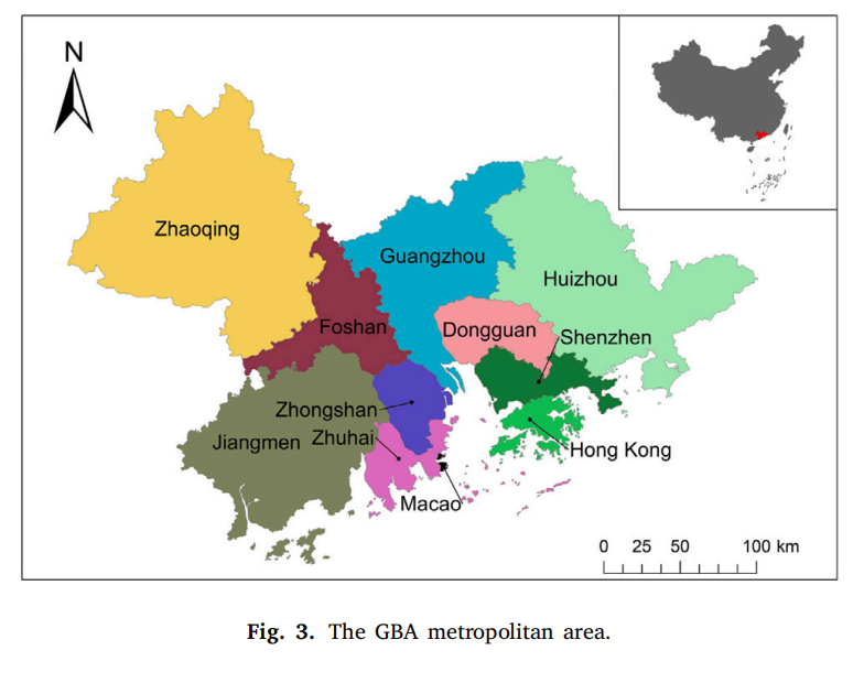 GBA区域地图（图 3）